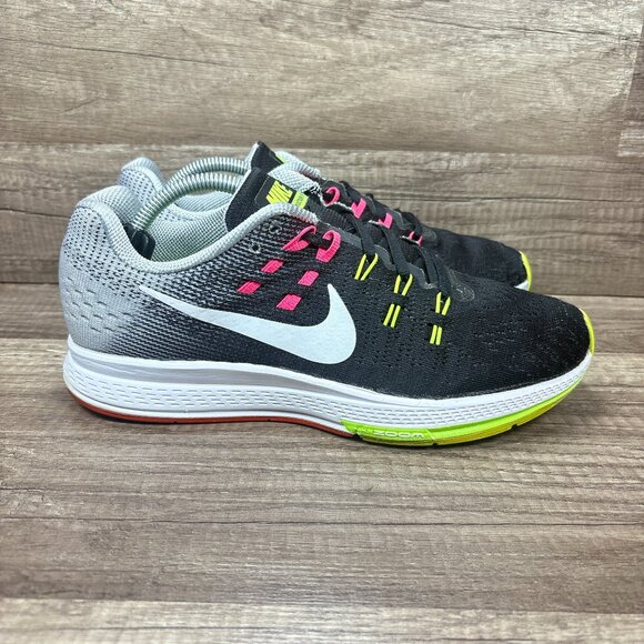 Nike Zoom Structure 19 Black Womens US Size 8 EUR 39 806584-009 Running Shoes - Picture 1 of 10